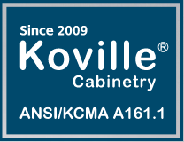 ANSI/KCMA A161.1 certified