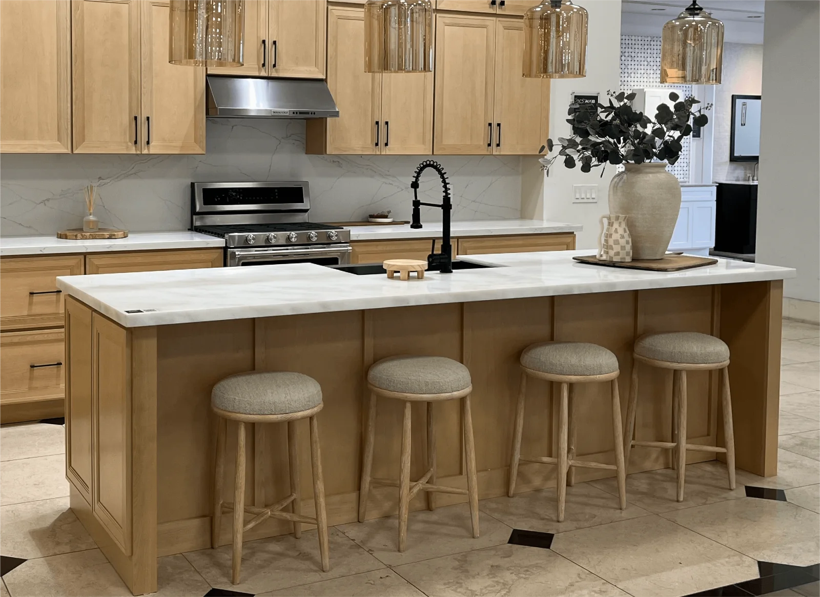 Koville cabinet showroom