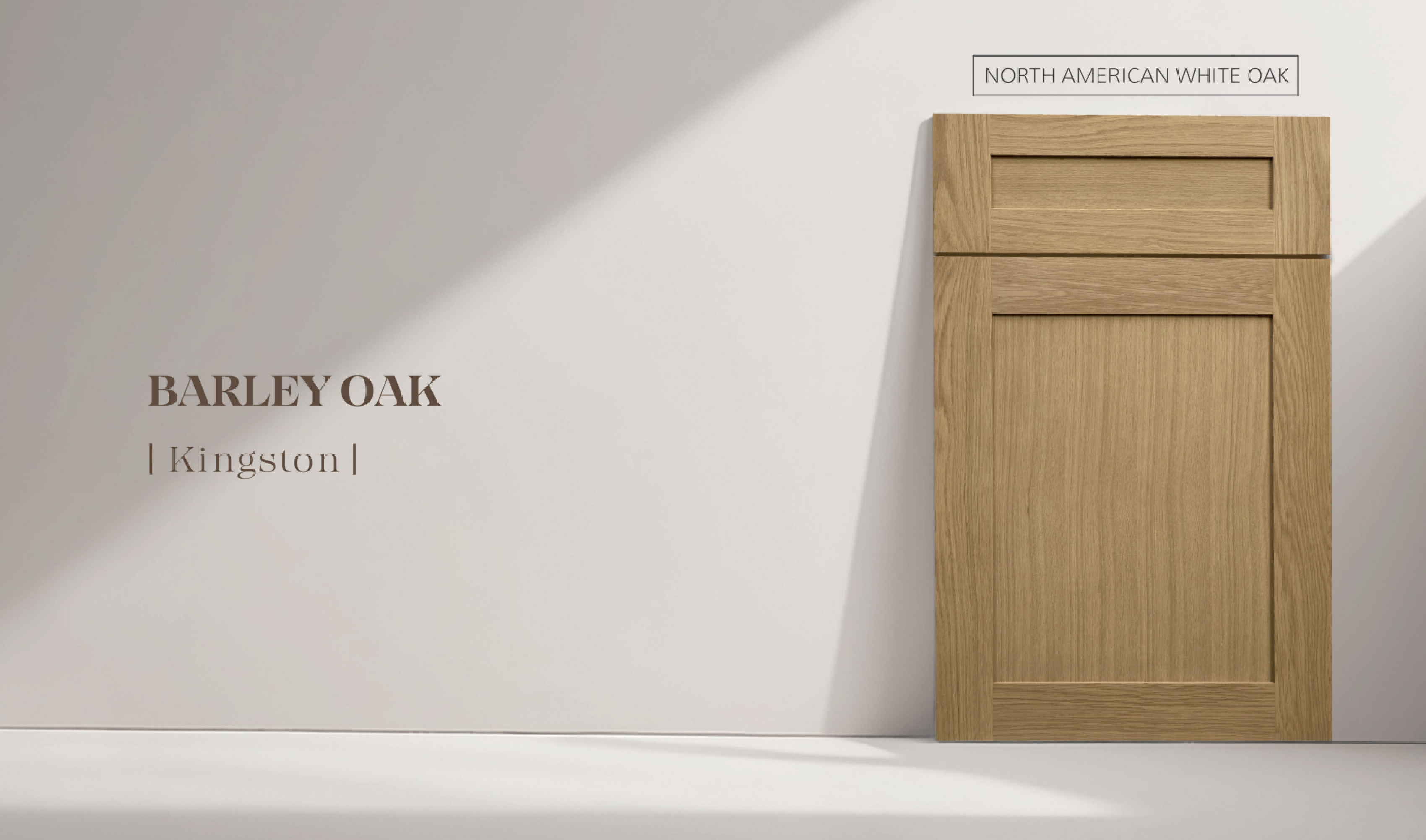 BARLEY OAK door panel construction