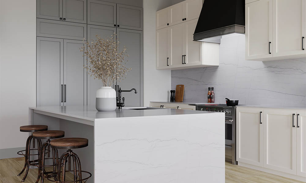Grey Silver&White Shaker