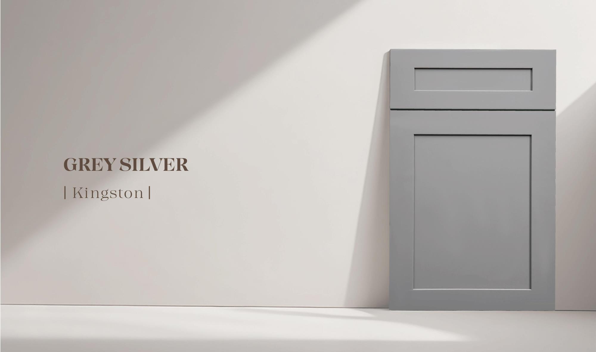 GREY SILVER door panel construction