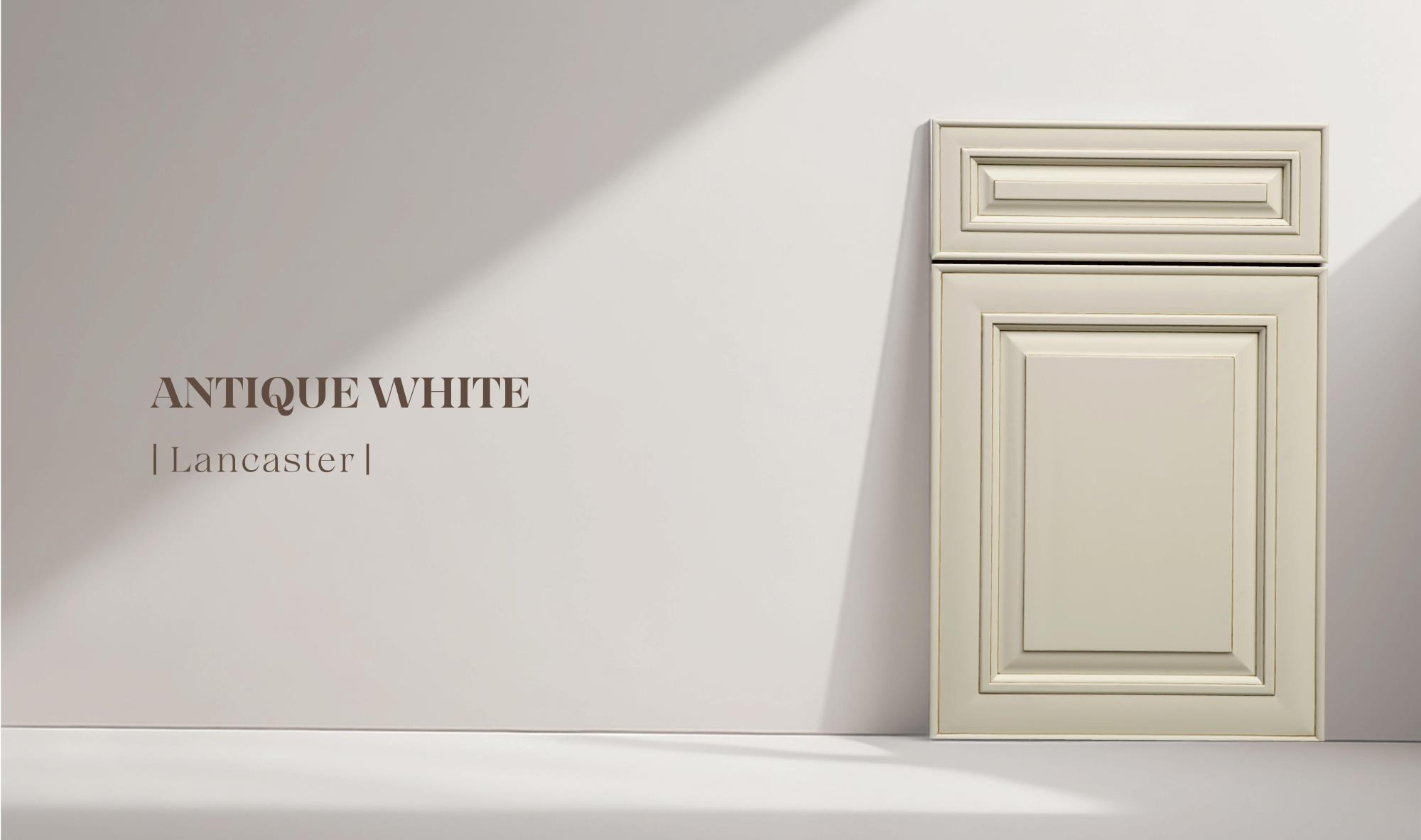 ANTIQUE WHITE door panel construction